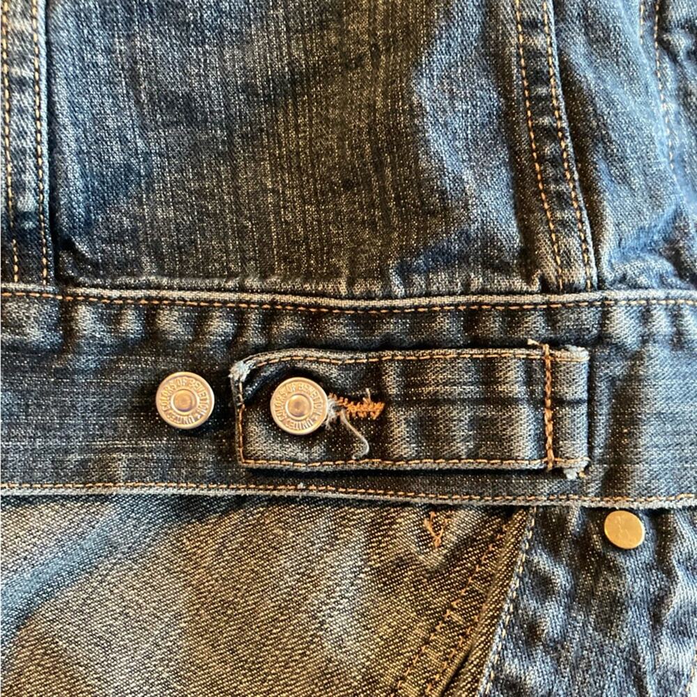 United Colors of Benetton Jean Jacket Size M - Picture 6 of 8